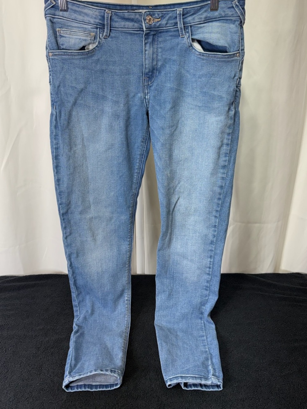 Women's Light Blue Skinny Jeans - Stretch Denim Skinny 2549